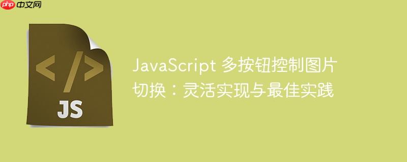 JavaScript 多按钮控制图片切换:灵活实现与最佳实践