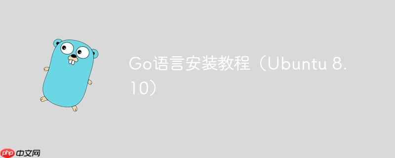 go语言安装教程(ubuntu 8.10)