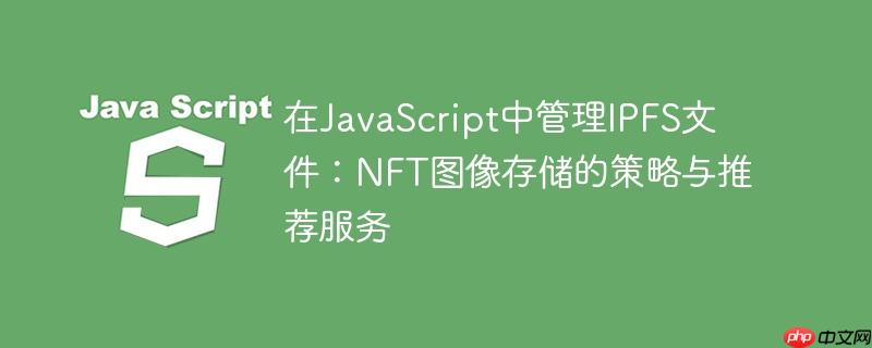 在javascript中管理ipfs文件:nft图像存储的策略与推荐服务