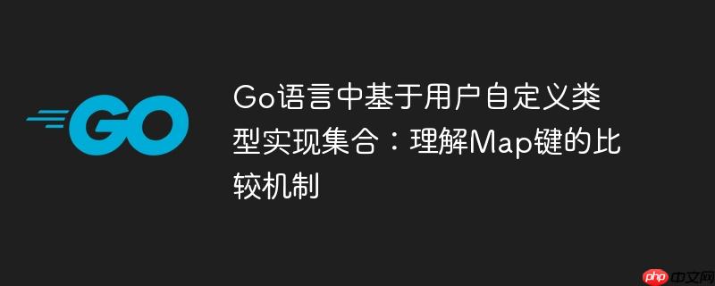 Go语言中基于用户自定义类型实现集合：理解Map键的比较机制