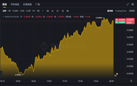 狗狗币今日行情走势app 24小时实时k线走势图在线查看