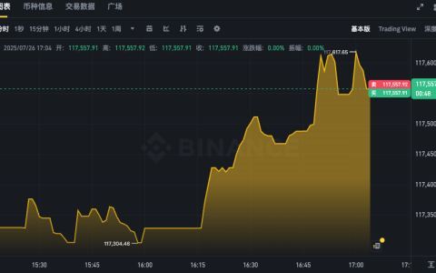 比特币24小时价格走势APP 实时BTC汇率K线图查看