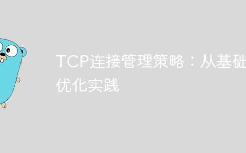 TCP连接管理策略：从基础到优化实践