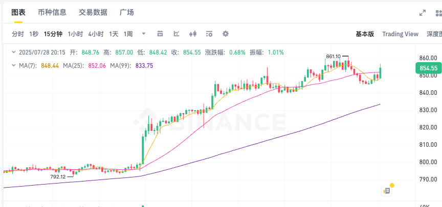 币安币BNB价格实时追踪 币安币K线图历史走势全面解析 - 创想鸟
