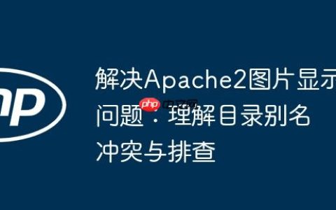 解决Apache2图片显示问题：理解目录别名冲突与排查