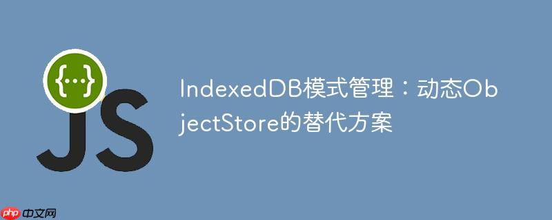 IndexedDB模式管理:动态ObjectStore的替代方案