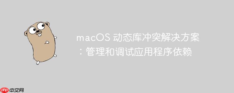 macOS 动态库冲突解决方案:管理和调试应用程序依赖