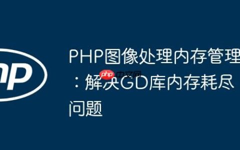 PHP图像处理内存管理：解决GD库内存耗尽问题