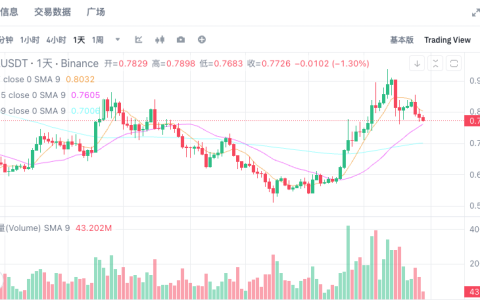 艾达币ADA今日价格动态 艾达币24小时K线图历史走势分析