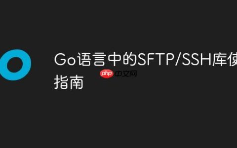 Go语言中的SFTP/SSH库使用指南