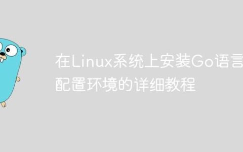在Linux系统上安装Go语言并配置环境的详细教程