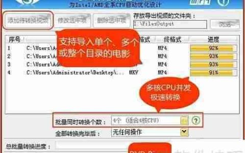 MP4格式转换方法