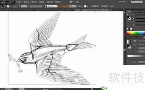 飞燕图案创意设计