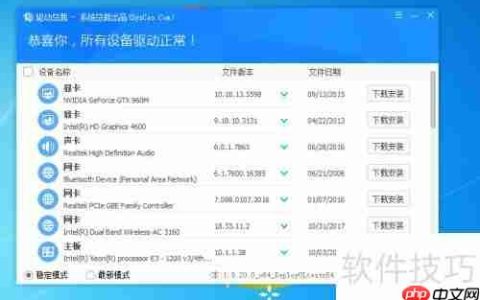 驱动总裁安装后自动删除驱动设置方法