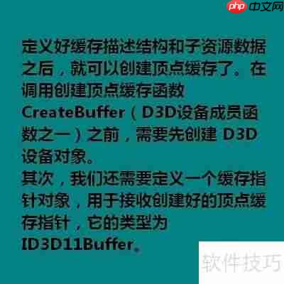 DirectX顶点缓存入门