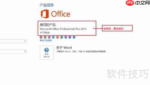 免费激活Office 2013教程