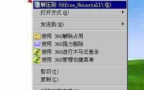 强制卸载Office 2003/2007/2010方法