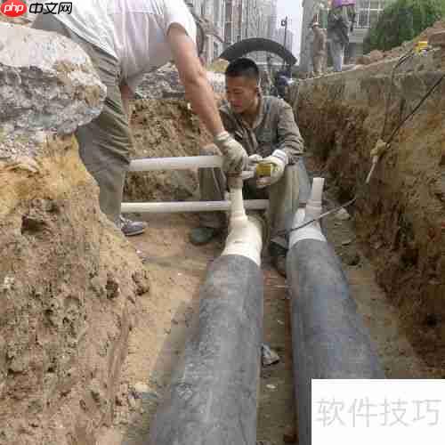 PERT管施工连接工艺解析