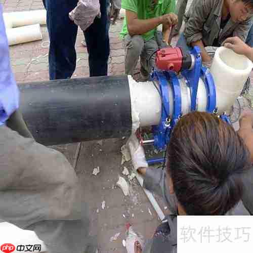 PERT管施工连接工艺解析