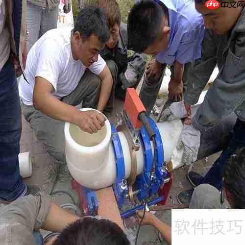 PERT管施工连接工艺解析