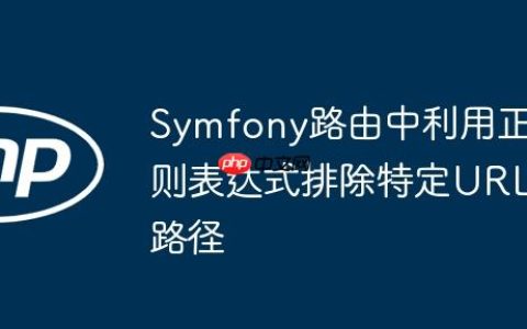 Symfony路由中利用正则表达式排除特定URL路径