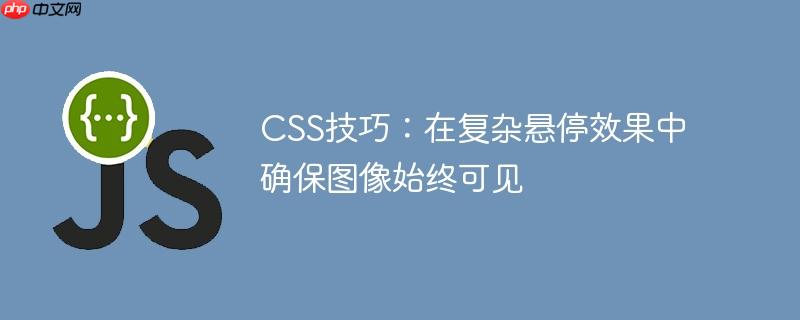 CSS技巧:在复杂悬停效果中确保图像始终可见