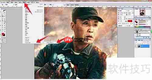 PS滤镜一键转手绘