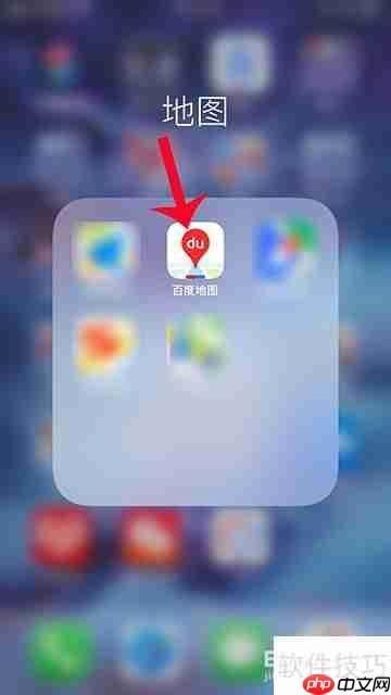 百度地图时光机入口指南