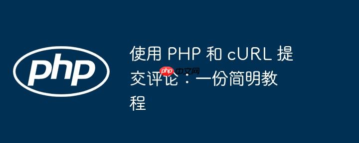 使用 php 和 curl 提交评论:一份简明教程