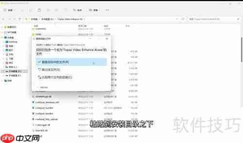 Topaz视频增强AI安装指南