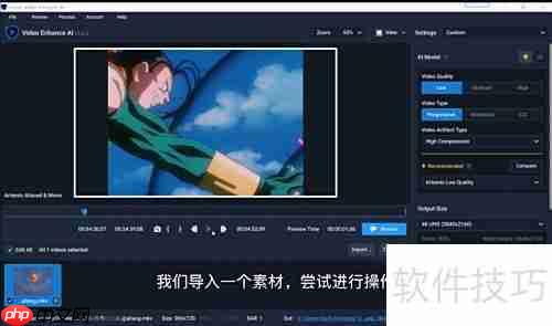 Topaz视频增强AI安装指南