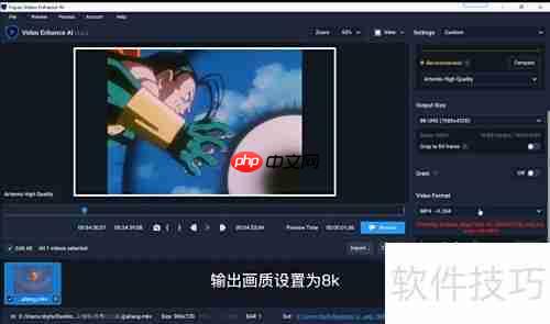 Topaz视频增强AI安装指南