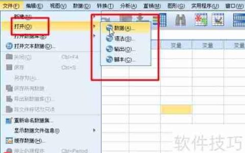 SPSS四大窗口功能解析