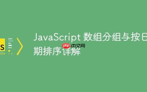 JavaScript 数组分组与按日期排序详解