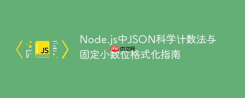 Node.js中JSON科学计数法与固定小数位格式化指南