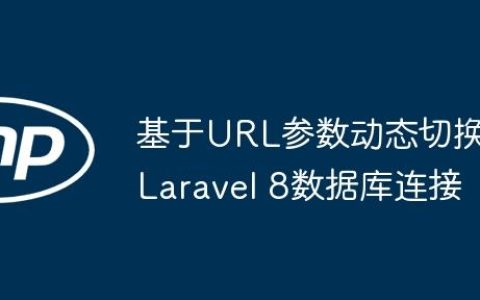 基于URL参数动态切换Laravel 8数据库连接