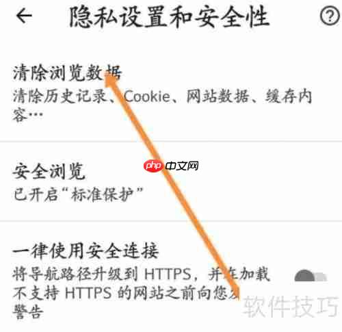 谷歌浏览器数据清理方法