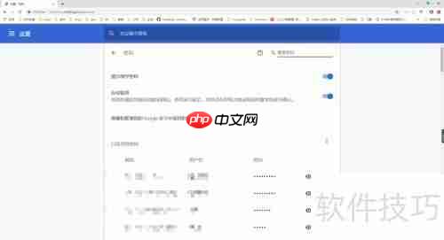谷歌查看已保存密码方法