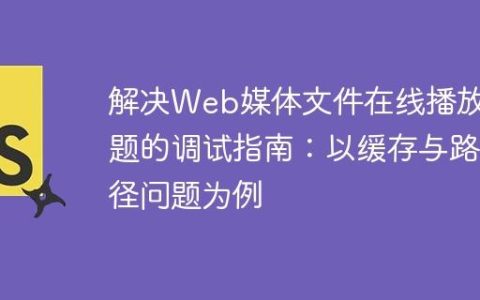 解决Web媒体文件在线播放问题的调试指南：以缓存与路径问题为例