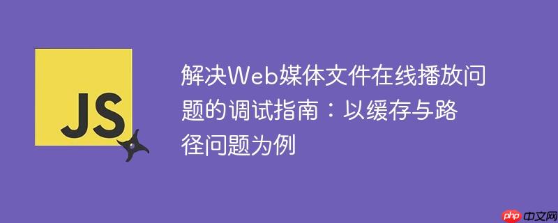 解决Web媒体文件在线播放问题的调试指南:以缓存与路径问题为例
