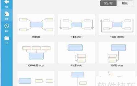 用xmind制作简易思维导图