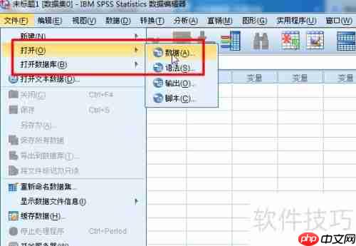 SPSS入门:快速掌握基础操作