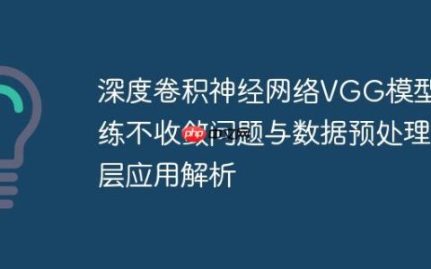 深度卷积神经网络VGG模型训练不收敛问题与数据预处理层应用解析