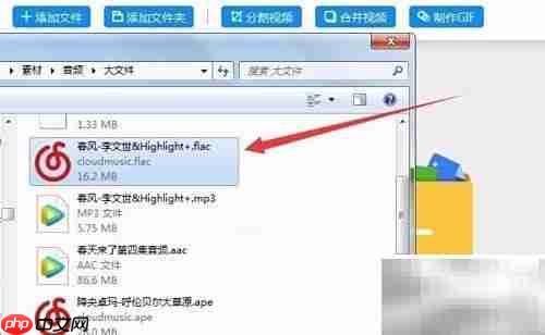 FLAC转MP3用什么软件好