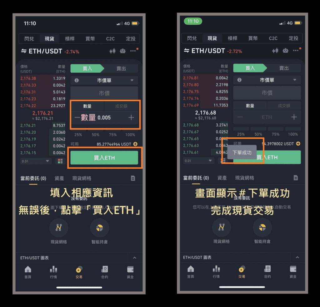 币安怎么设置市价单-币安市价单购买以太坊图文教学 - 创想鸟