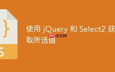 使用 jQuery 和 Select2 获取所选值