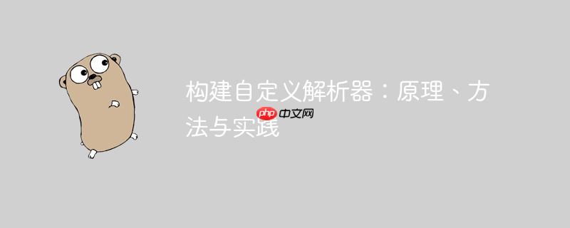 构建自定义解析器:原理、方法与实践