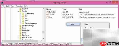 SQL安装性能计数器注册表问题
