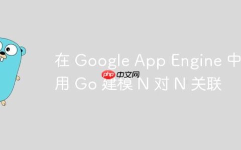 在 Google App Engine 中使用 Go 建模 N 对 N 关联