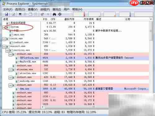 NT内核占用CPU过高